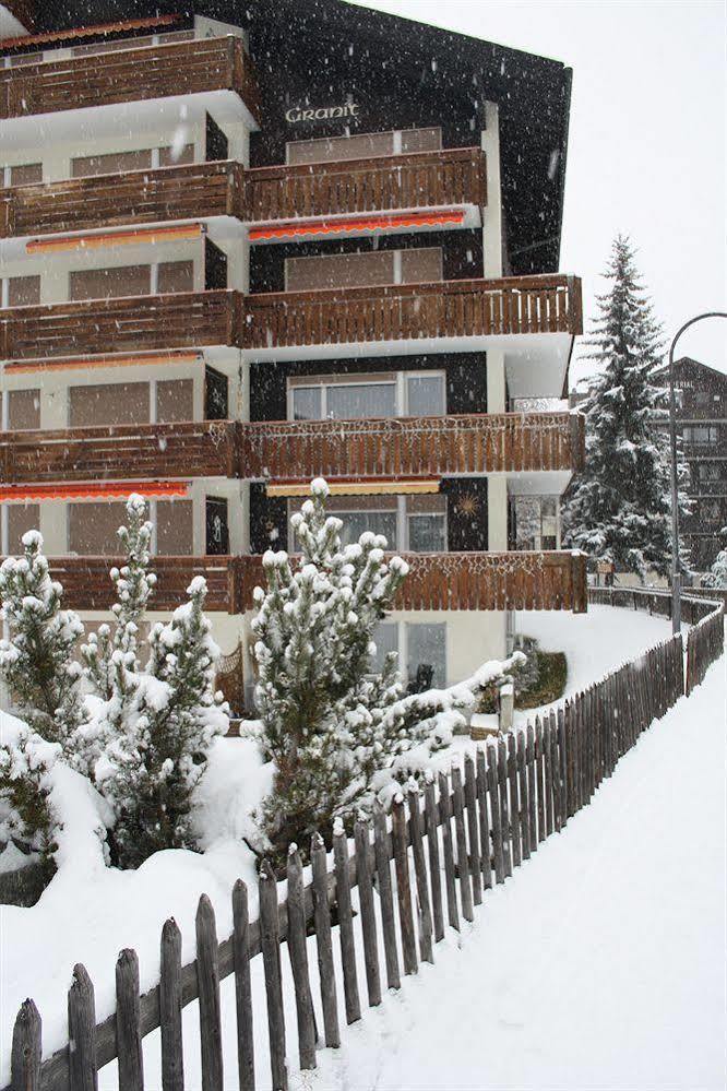 Ferienwohnung Haus Granit Zermatt Exterior foto